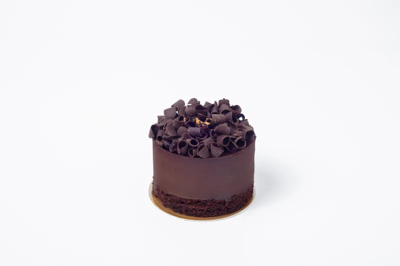 Double Chocolate Gâteau — Intensely rich chocolate cake layered with dark chocolate ganache. For true chocolate connoisseurs